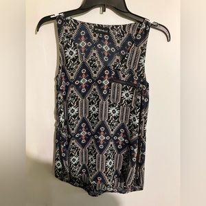 My Michelle Sheer Navy Blouse size XS